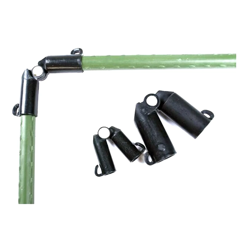 2pcs 11 16 20mm Gardening Pillar Support Forks Climbing Flower Vegetable Plants Brackets Connectors Pergolas Garden Build Parts