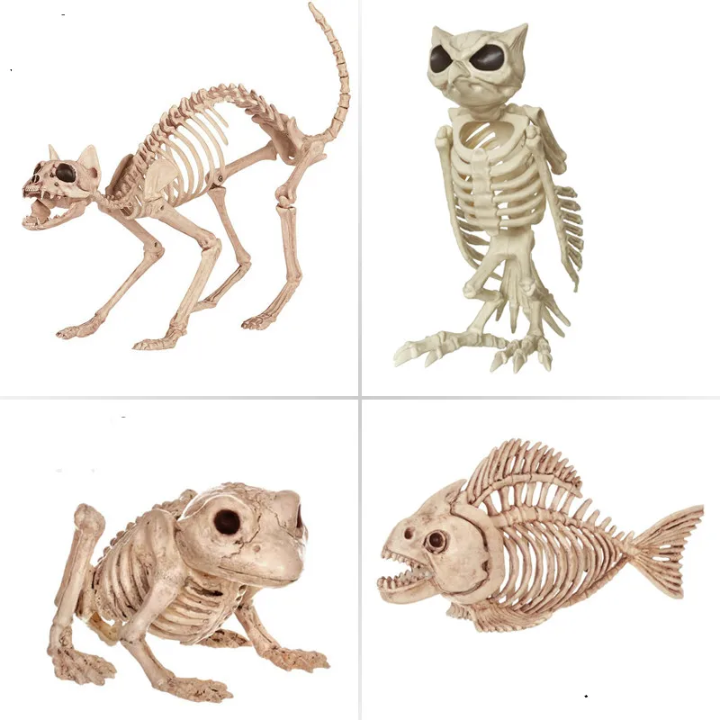 Скелет с животными 100% Пластиковые скелеты для украшения Хэллоуина - купить по