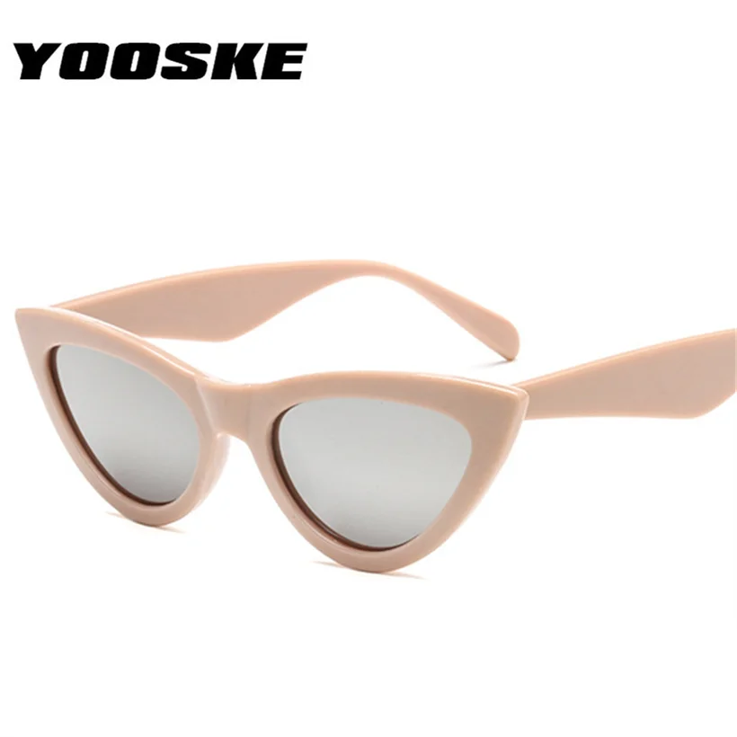 YOOSKE милые сексуальные ретро женские солнцезащитные очки кошачий глаз