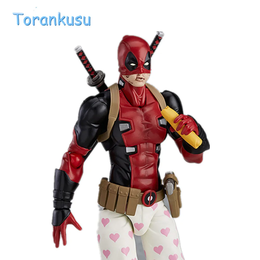 Экшн фигурка Дэдпул Figma EX 042 аниме deadpooll DX Ver Super Hero BJD figge juguetes Коллекционная модель