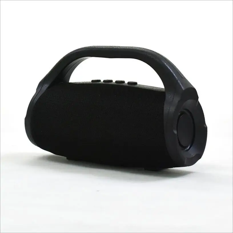 black Поддержка Bluetooth Concatenation TF FM AUX Мини Bluetooth динамик портативный беспроводной динамик звуковая система 3D стерео музыка объемный - Цвет: black