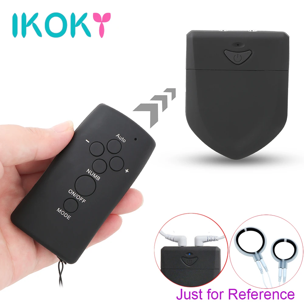 Стимулятор клитора IKOKY Электрический с дистанционным управлением и двойным