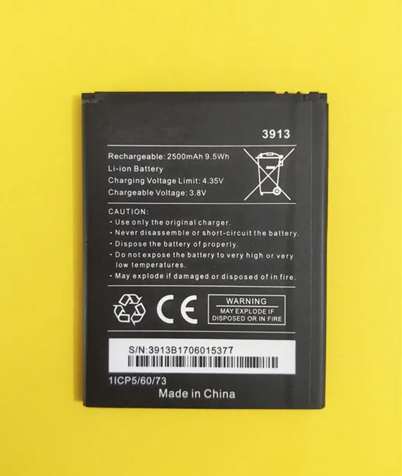 AZK новый аккумулятор 3913 для WIKO LENNY4 LENNY 4 Сменный сотового телефона 3 8 в 2500
