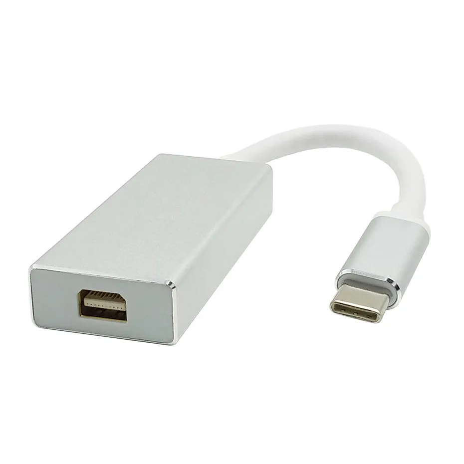 USB C Mini DisplayPort адаптер портов дисплея Hub DP Display Port кабель для MacBook Air 13 ''для Samsung S8 S9