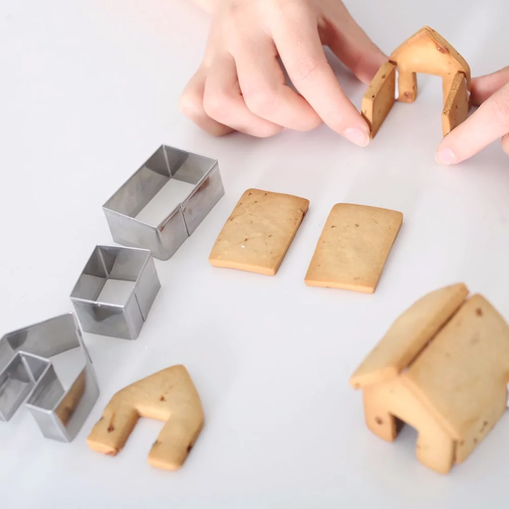 3 шт./компл. мини-форма для печенья из нержавеющей стали печенье фондан пирог