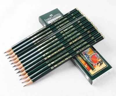 JIANWU 12 шт./компл. Faber Castell 9000 Расширенный карандаш для рисования эскизов