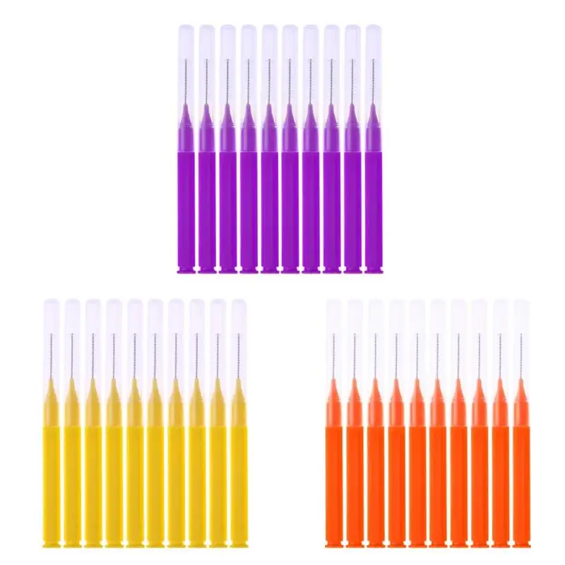 8pcs/Pack Floss Sticks Tooth Flossing Head Hygiene Dental Plastic Toothpick Interdental Brush Cleaning Oral Health Wholesale | Красота и