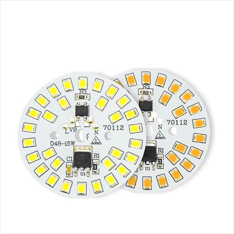 5 шт. Светодиодная лампа 220 В SMD2835 светодиодная 3 Вт 7 9 12 15 умная IC высокой мощности