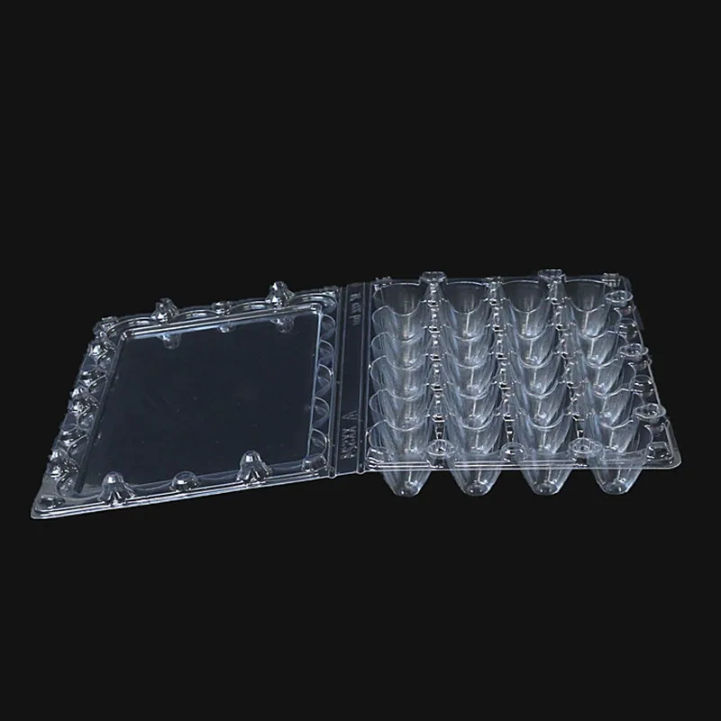500pcs/lot 24 Holes Quail Eggs Container Plastic Egg Boxes Diameter 28mm | Дом и сад