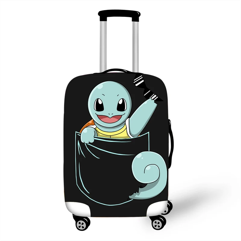 010 18-32 дюймов Pokemon Eevee дорожный костюм чехол защитный чехол на чемодан чехол дорожные аксессуары Эластичный Чемодан пылезащитный чехол Чехол для костюма - Цвет: 010