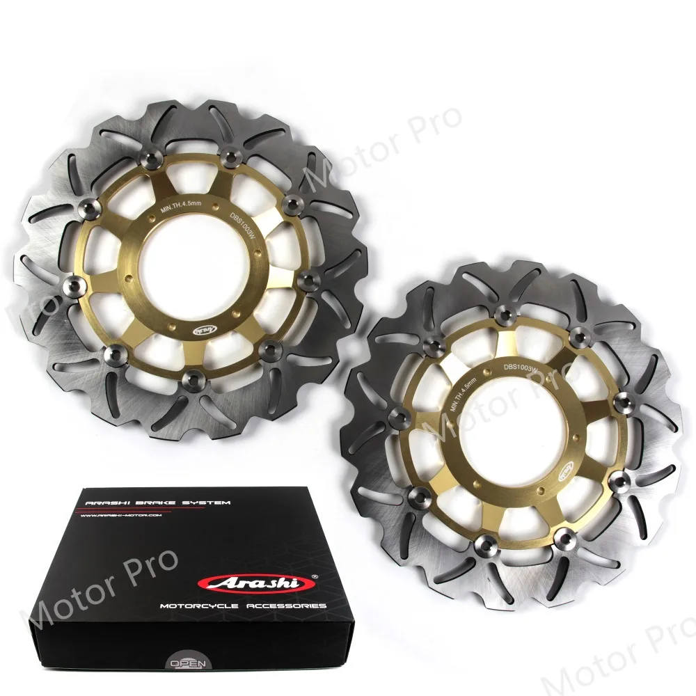 For Honda CBR600F 2001 2002 2003 2004 2005 2006 2007 Front Rear Brake Disc Disk Rotor Kit CBR 600 F CBR600 600F SPORT BLACK | Автомобили и