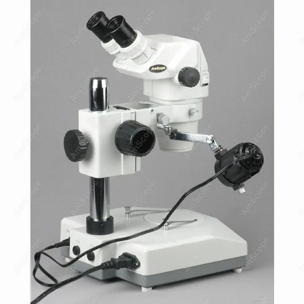 Микроскоп с максимальным увеличением амскоп двумя лампами 3 5x 90X|zoom microscope|microscope
