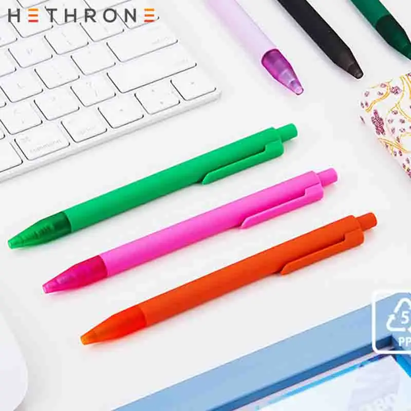 Ручка Hethrone 0 5 мм цветные гелевые ручки выдвижная простая ручка конфетного цвета