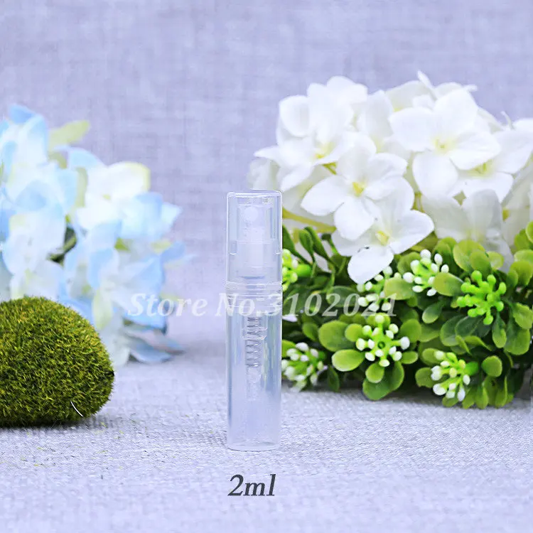 Флаконы-распылители пластиковые 2 мл 10 шт. косметическая бутылка с распылителем |