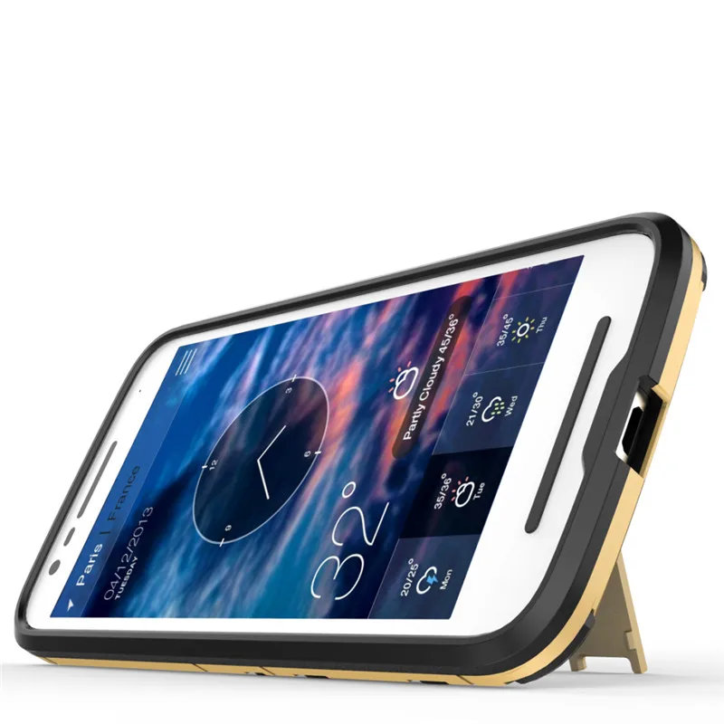 SYCASE Iron Man case For Motorola G4 G5 G5S G6 Plus Z2 Play TPU+PC+Stand Case shockproof back cover with stand flexible |