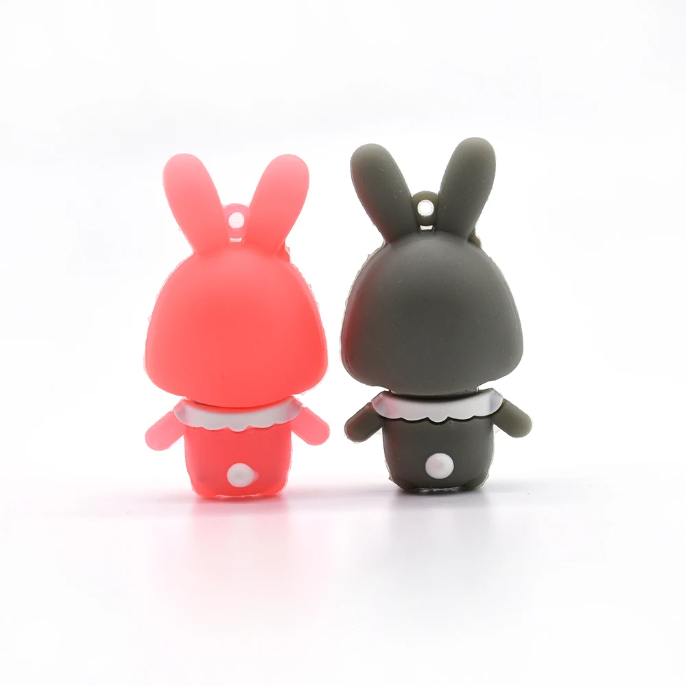 Модный Флешка Caroon прекрасный кролик Usb флэш-накопитель 64 ГБ 32 16 u-диск флэш-память