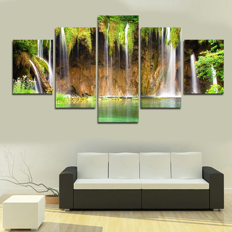 

CLSTROSE 5pc/set Large Canvas Painting Pictures On The Wall Print Paintings Home Decor Art Modular No Frame Cuadros