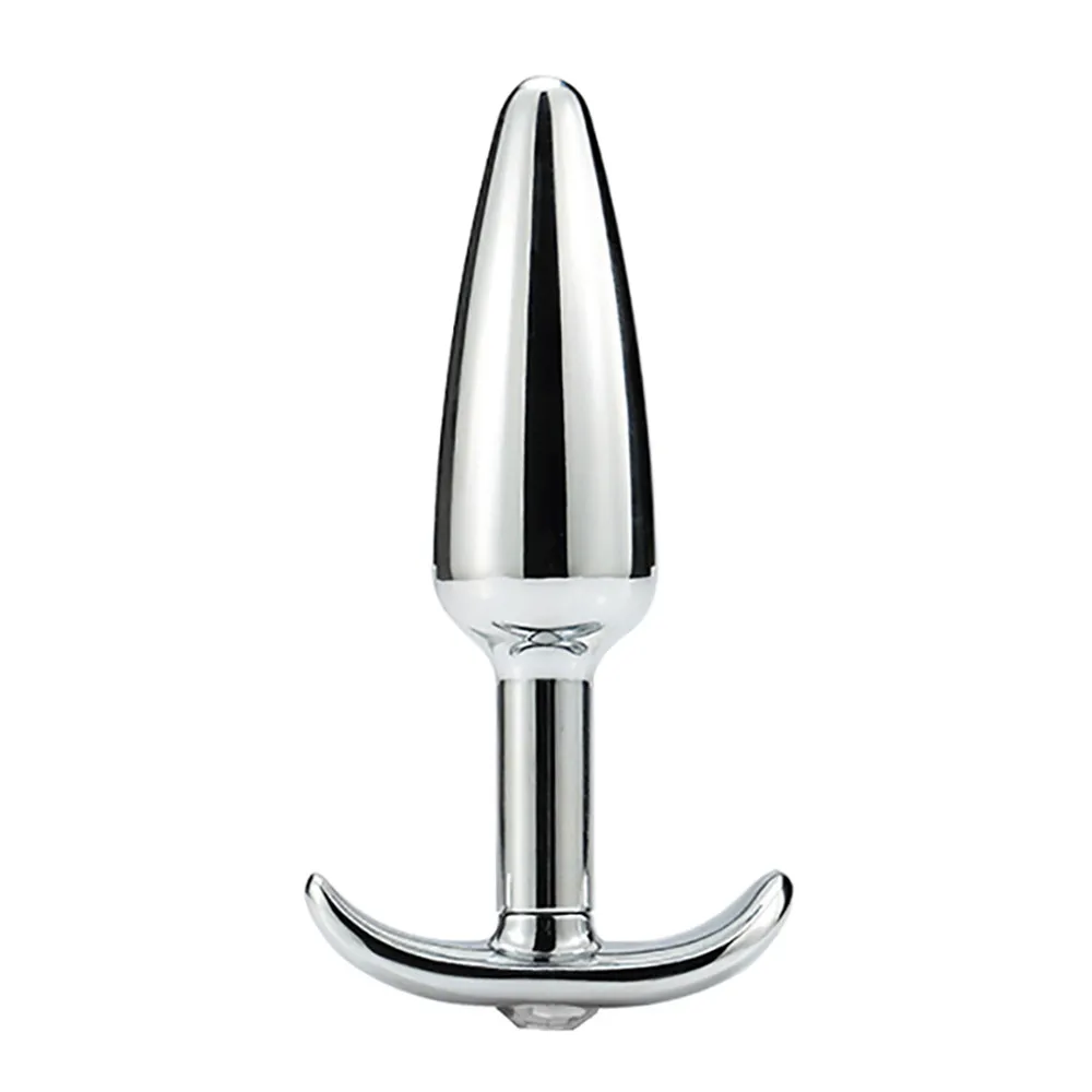 Aluminum Alloy Anal Butt Plugs Vagina Trainer Toys With Jewel Base C 20180920 | Красота и здоровье