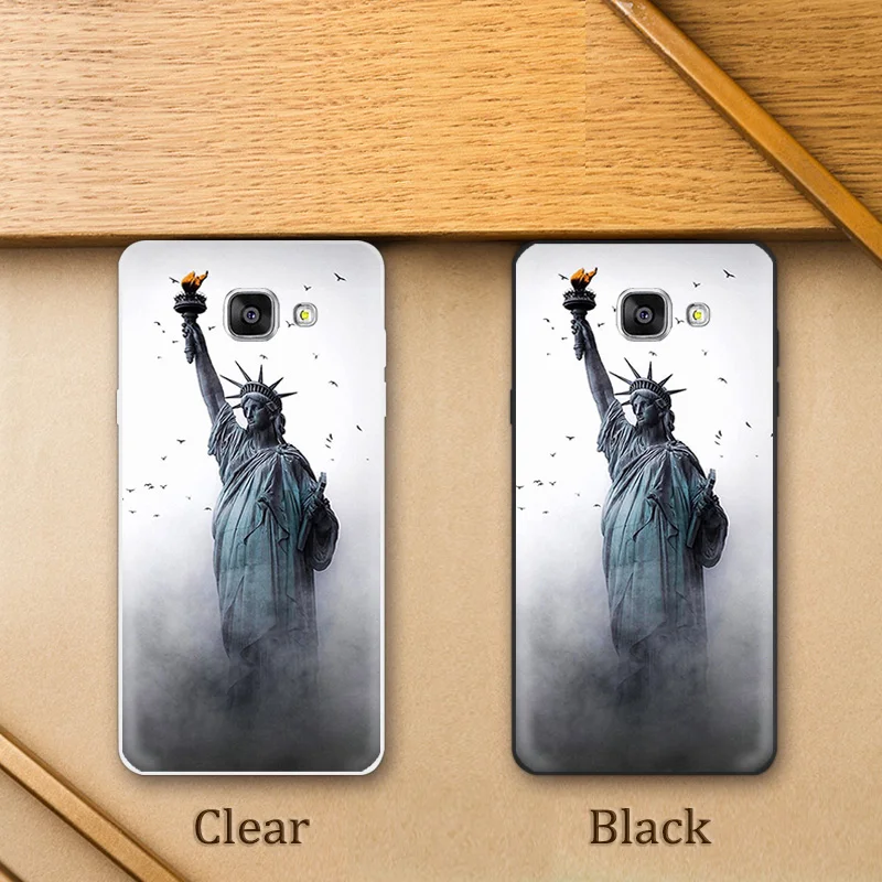 Fundas для samsung Galaxy A7 2017 A720F китайский случае 5 7 &quotМягкий силиконовой крышкой