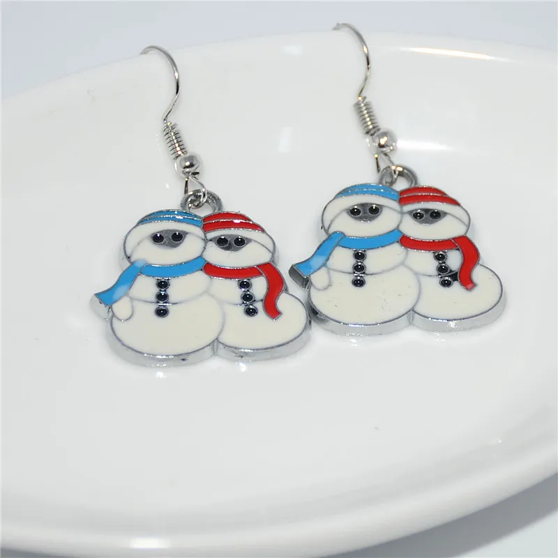 Uodesign New Fashion Women Santa Claus Snowman lovely Tree Bell Christmas Jewelry Earring For Gift | Украшения и аксессуары