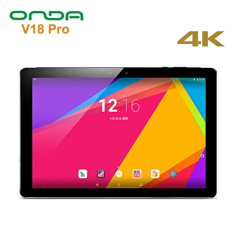 Onda V18 Pro планшетный ПК 10 1 дюймов 2 5 K экран Android 7 Allwinner A63 четырехъядерный 8 ГГц 3 ГБ