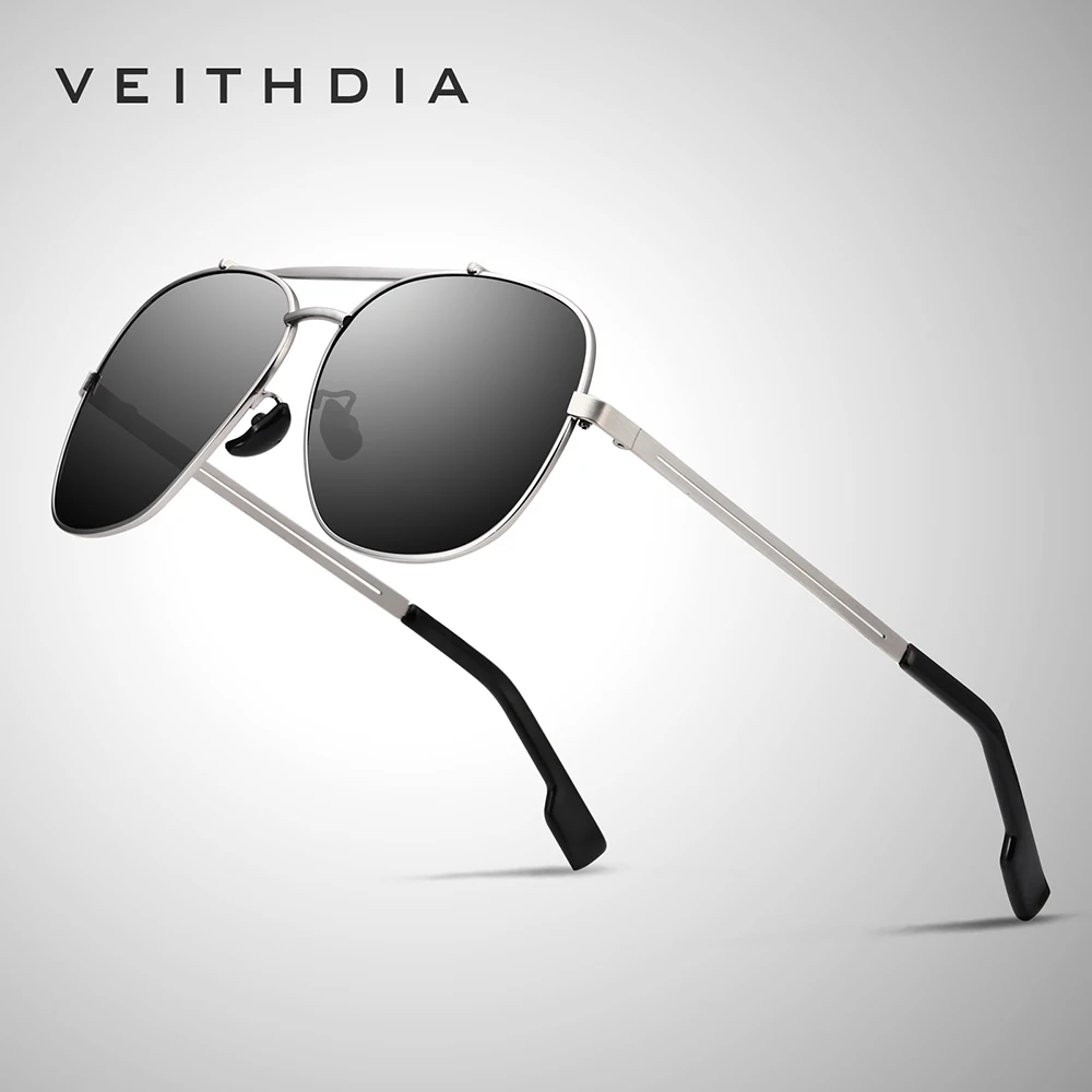 

Veithdia 2019 Brand Designer Fashion Sun Glasses Sunglasses Men Polarized Coating Mirror Eyewear Accessorie For Men 2493