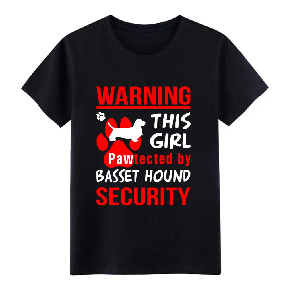 Basset hound Футболка мужская Персонализированная хлопковая европейского размера с