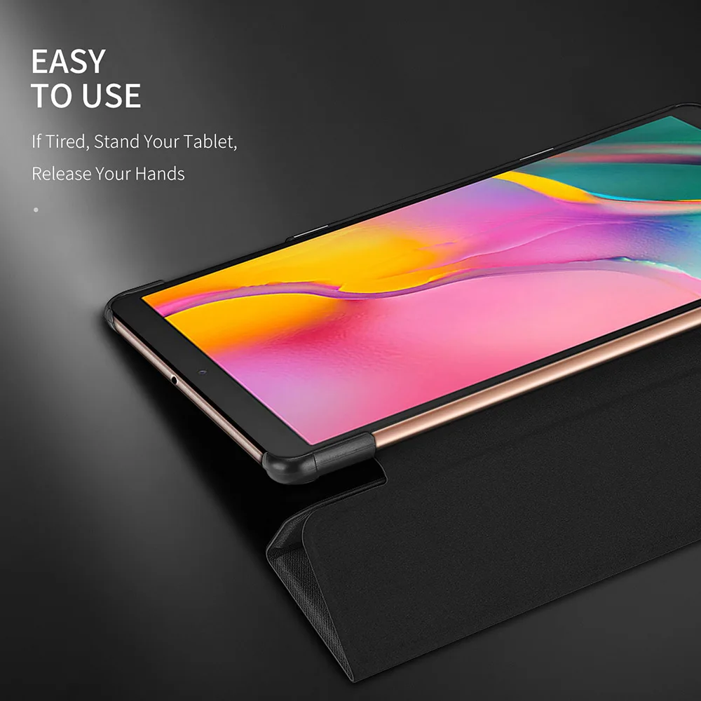 DUX DUCIS кожаный смарт чехол для Samsung Galaxy TAB A 8 0 2019 откидной Магнитный 10 1 A2 5 2018|Чехлы