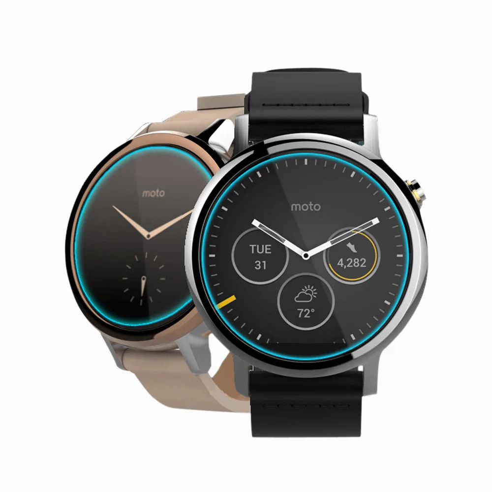 Для Motorola Moto 360 2nd 46 мм закаленное стекло ЖК-экран Защитная пленка Смарт-часы для