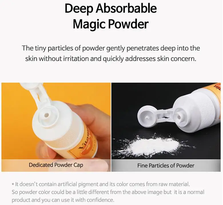 TIAM витамины смешивающая пудра 10 г Витамин С для лица макияж консилер минеральная