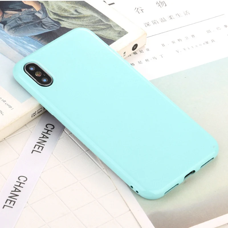 Блестящий Мягкий чехол из ТПУ ярких цветов для Huawei P20 P10 Mate 20 10 lite Pro On Honor 9 8 8X Lite Play