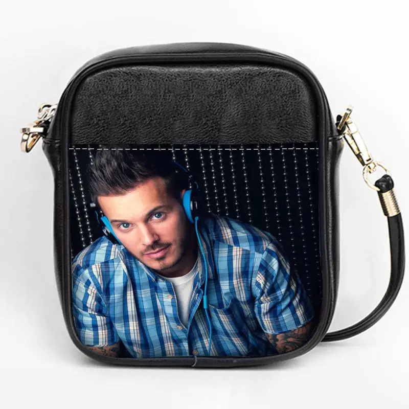 Новая мода М. Pokora Sling Bag пользовательские Для женщин Слинг сумки на ремне кожа мини девушки Tote вечерние сумка DIY Sling Bag - Цвет: 12