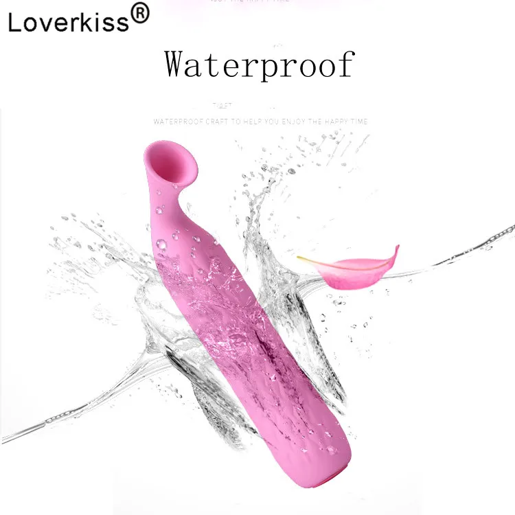 Силиконовый 12 сосущий насос для сосков Loverkiss вибратор с присоской клитора