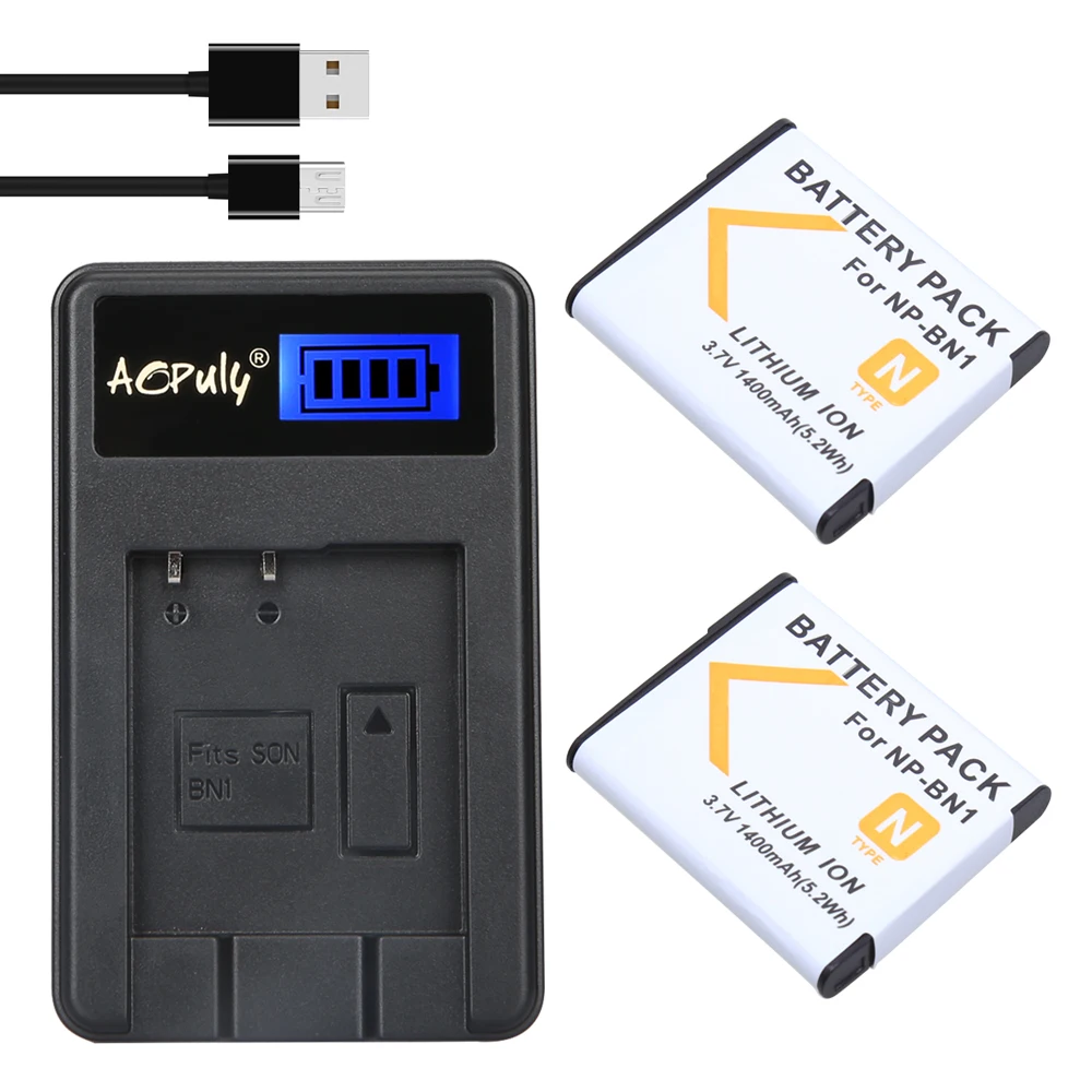 2x bateria NP BN1 аккумулятор NPBN1 + USB зарядное устройство для Sony DSC WX100 WX9 WX50 WX7 W510 W320 W310 W330