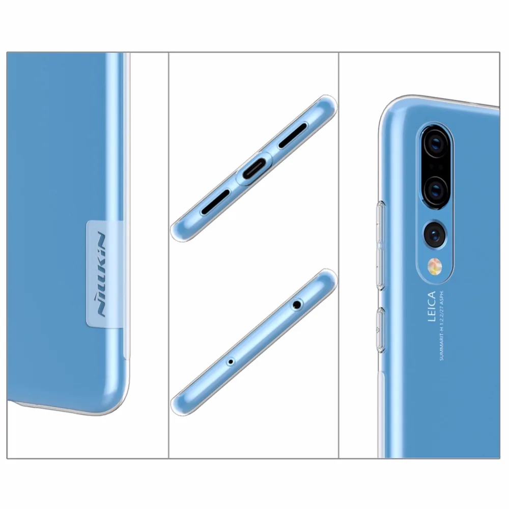 Для Huawei P20 Pro чехол Nillkin TPU 0 6 мм ультра тонкий для телефона силиконовый Прозрачный