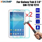 XSKEMP 2 шт.лот без отпечатков пальцев, закаленное стекло для Samsung Galaxy Tab 3 7,0 T210 T211, Защитная пленка для экрана планшета