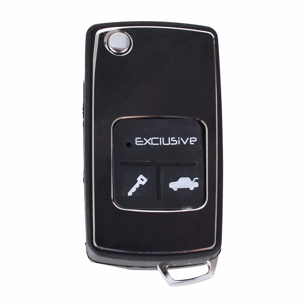 Раскладной раскладной чехол KEYYOU с 2 кнопками модифицированный дистанционный