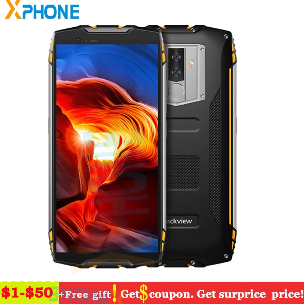 Blackview BV6800 Pro Водонепроницаемый смартфон с 5 7 дюймовым дисплеем восьмиядерным