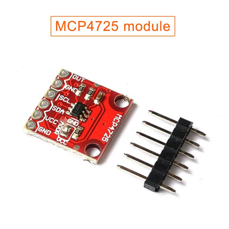 

Коммутационный модуль MCP4725 I2C DAC EM88, 1 шт.