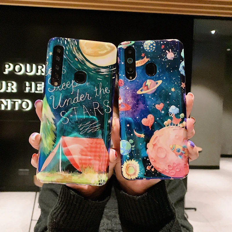 Чехол LANCHE для Xiaomi Redmi Note 7 Pro мягкий силиконовый чехол телефона Blu-Ray planet Space mi 8 9 se 6X