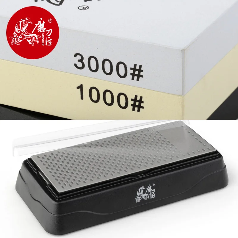 

TAIDEA T6310W 1000/3000 Grit Whetstone & T0831D Diamond sharpening stone