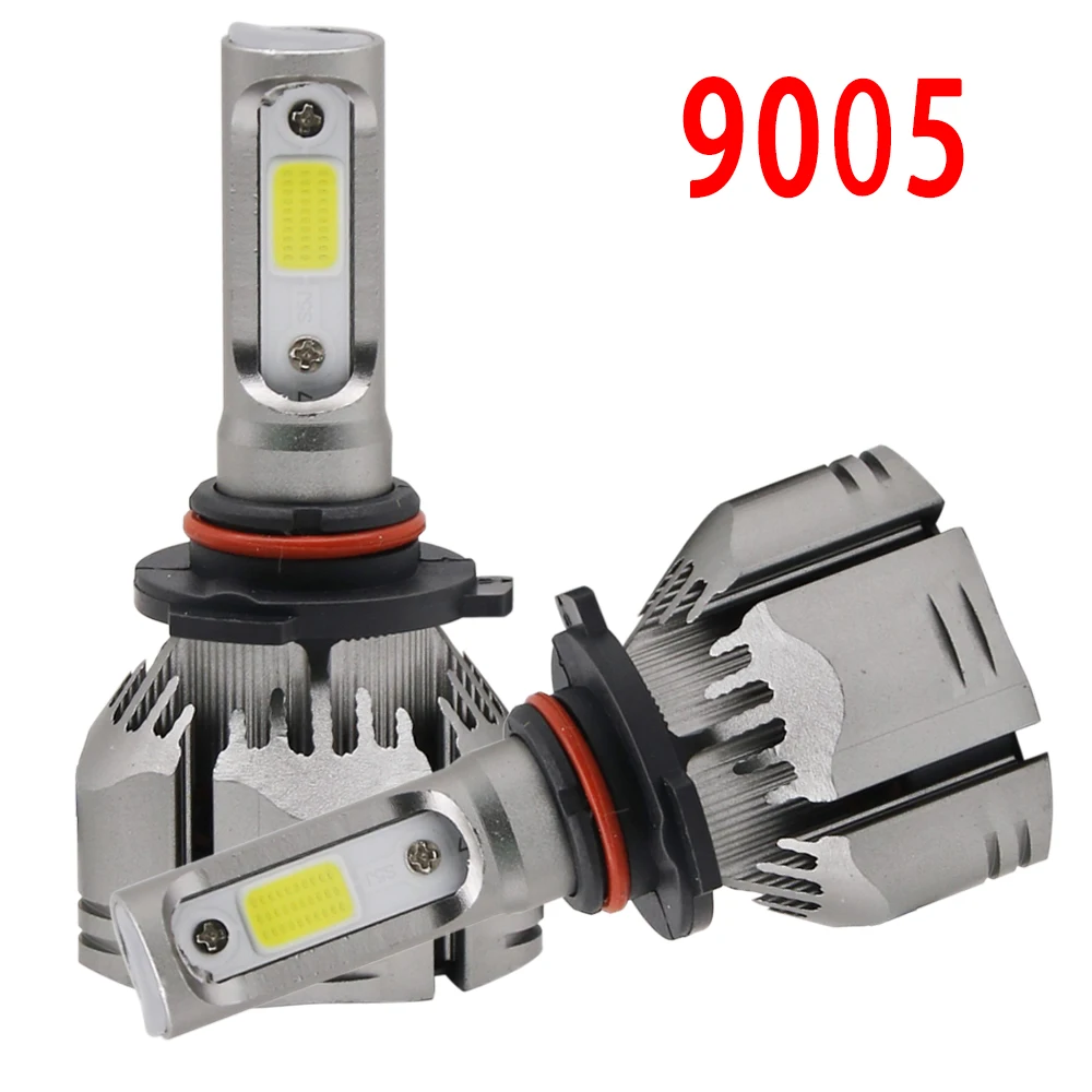 Одна пара H7 LED H4 H11 H1 H3 Автомобильная лампочка 6000k 10000lm лампада H8 HB3 HB4 9005 9006