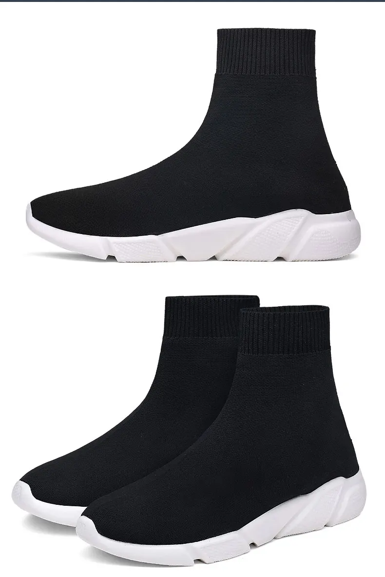 MWY/мужские кроссовки; спортивная обувь; zapatillas hombre Deportiva; высокие носки; кроссовки; вязаная обувь для бега; удобная обувь размера плюс