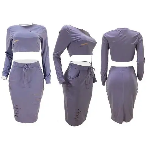 2019 African clothing spring summer sexy fashion burnt flower leisure two pieces of hot style | Тематическая одежда и
