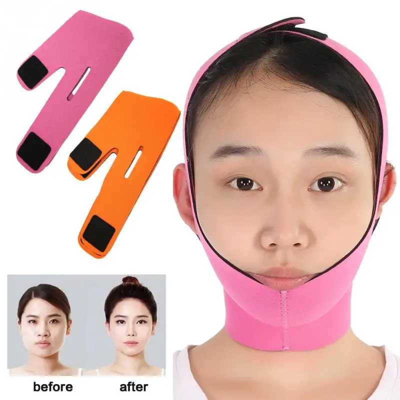 

Face Slimming Bandage Belt Mask Face-Lift Double Chin Skin Strap