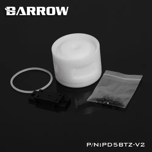White Курган YKD5BTZ-V2/PD5BTZ-V2 POM/PMMA Акриловый водяной насос для D5/MCP655 serise насос водяного охлаждения компьютера - Цвет лезвия: White