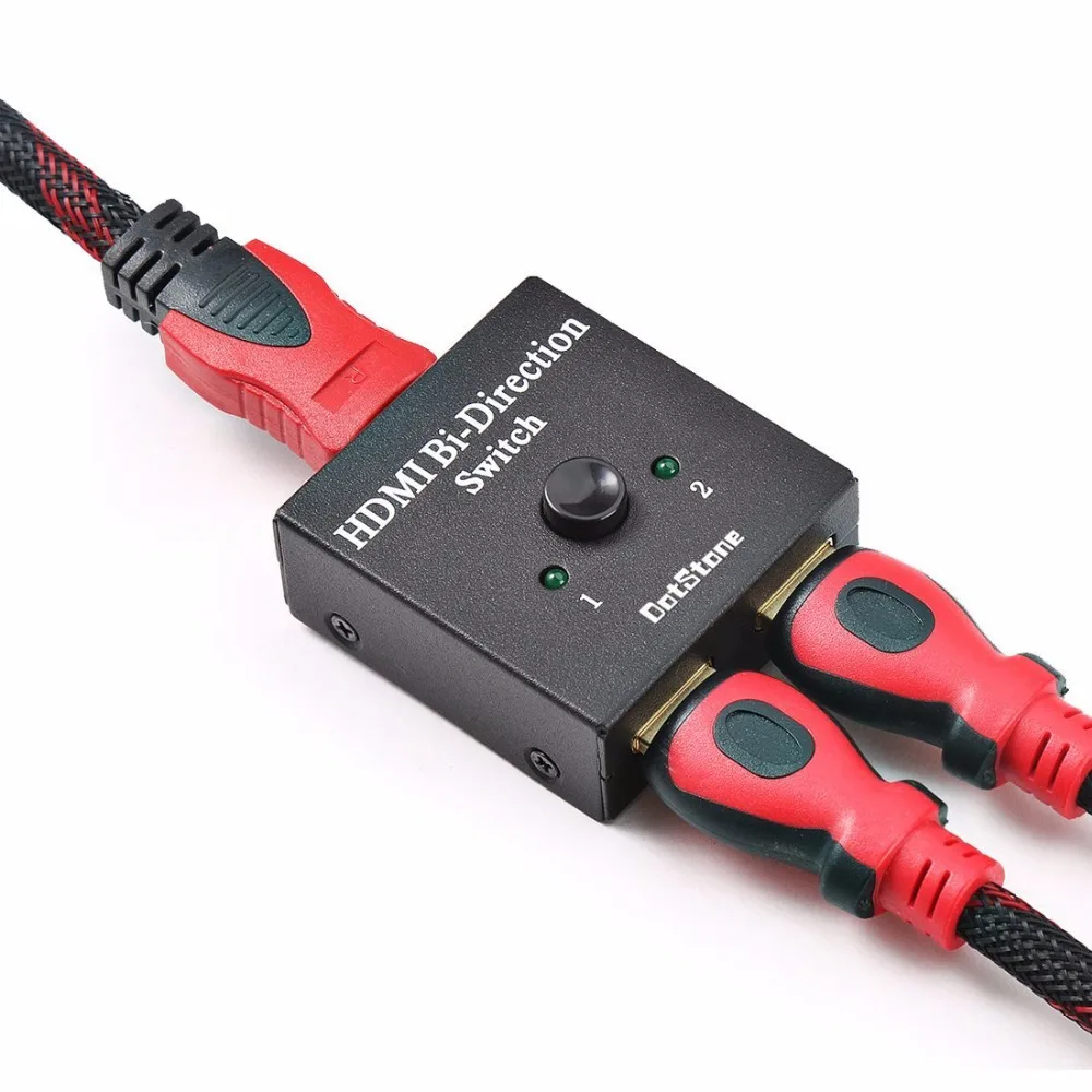 Новый 4 К UHD HDMI Разделение тер переключатель Full HD 1080 P 3D видео 1X2 2X1 1 в 2 усилитель