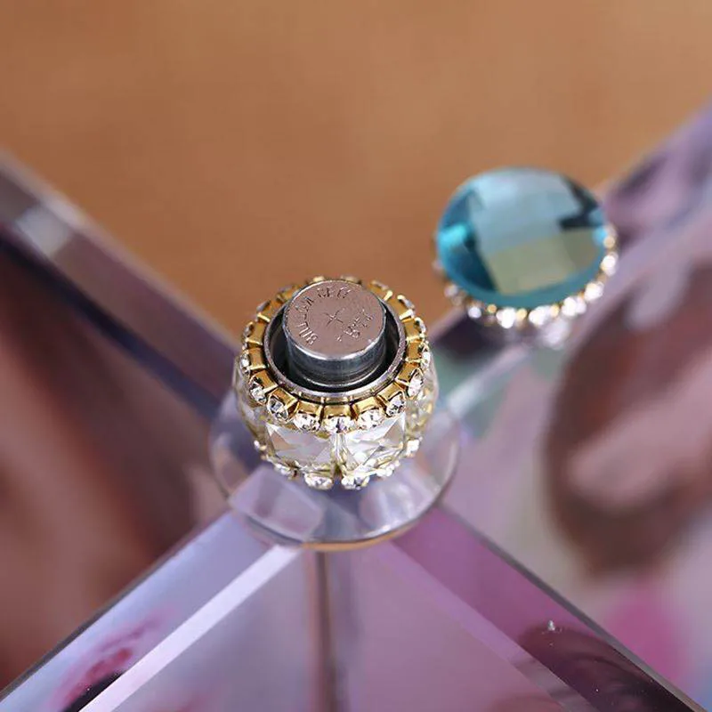 Креативная светящаяся Хрустальная рамка роскошный вращающийся Алмазный