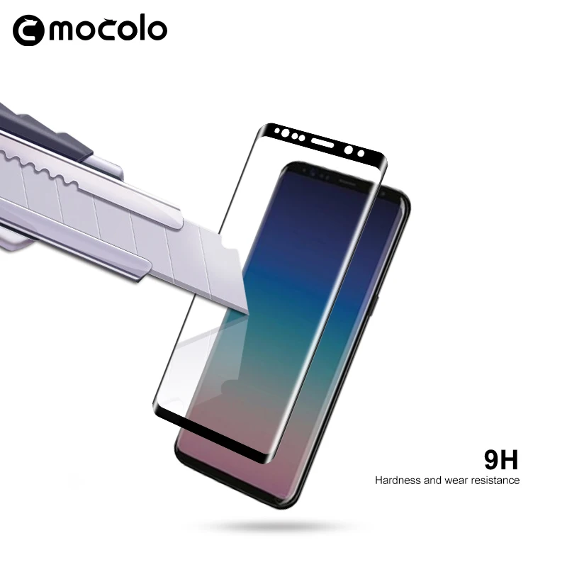 Mocolo 3D премиум стекло для Samsung Galaxy S8 S9 Plus Защитная пленка экрана Note 8 9 закаленное