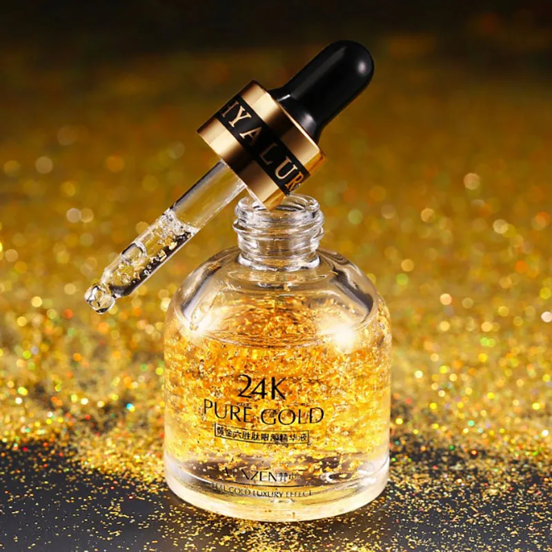 

Hexapeptide 24K Gold Eye Serum Anti-Aging Anti-Wrinkle Moisturizing Protein Tense Moisture Essence Eye Skin Care